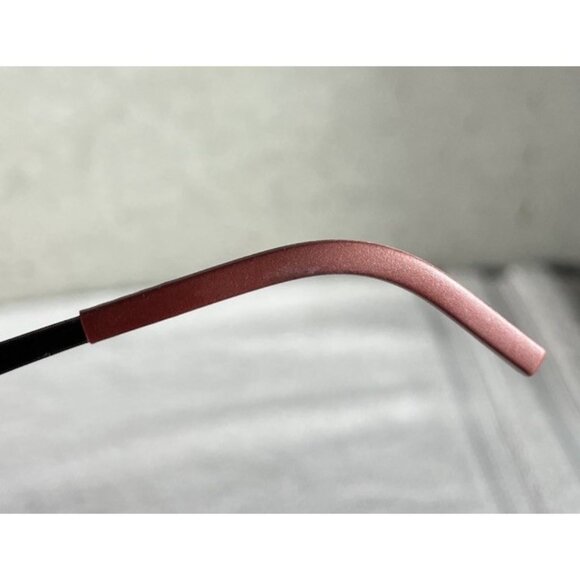 OVVO OPTICS Eyeglasses Frames 3741 c 11A Red Gold Cat Eye Half Rim 53-17-135 - Picture 8 of 9